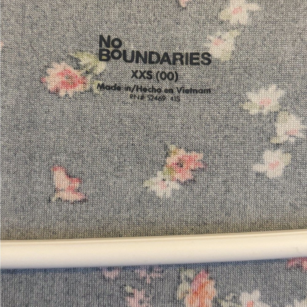 No Boundaries Black Floral Dress - Picture 3 of 3